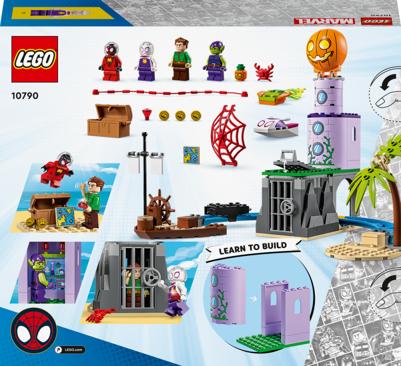 LEGO® Marvel 10790 Spideyho tým v majáku Zeleného goblina