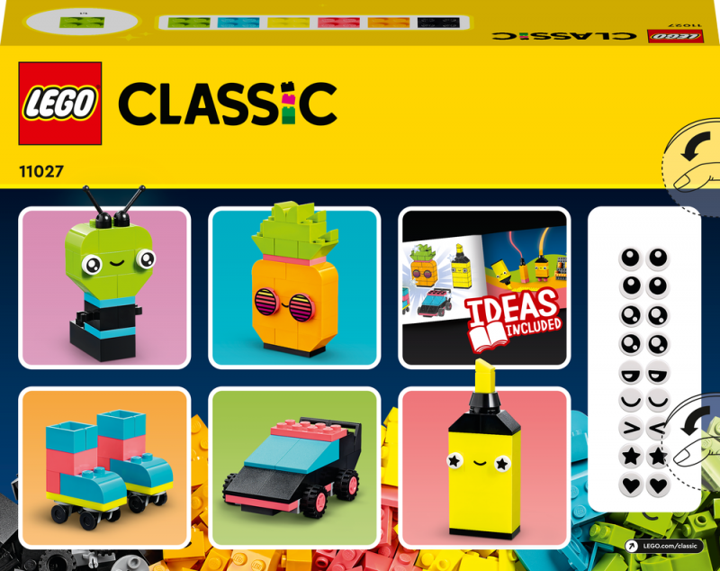 LEGO® Classic 11027 Neonová kreativní zábava