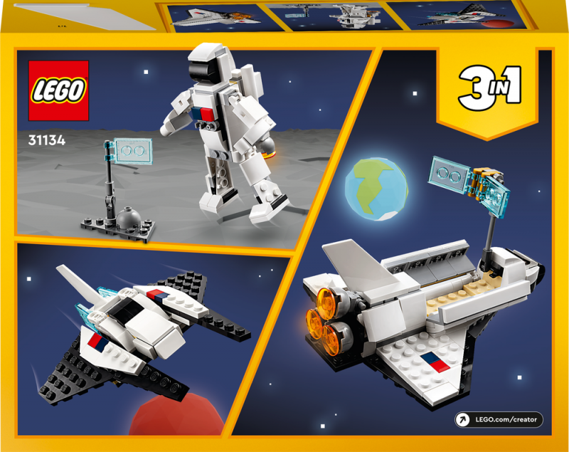 LEGO® Creator 3 v 1 31134 Raketoplán