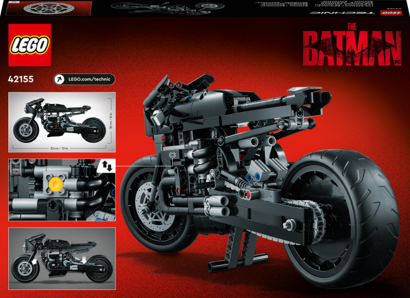 LEGO® Technic 42155 THE BATMAN – BATCYCLE™