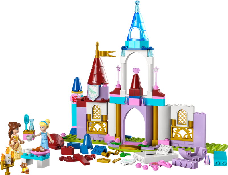 LEGO® │ Disney 43219 Kreativní zámky princezen od Disneyho​