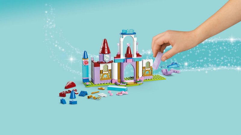 LEGO® │ Disney 43219 Kreativní zámky princezen od Disneyho​