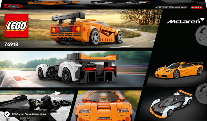 LEGO® Speed Champions 76918 McLaren Solus GT a McLaren F1 LM