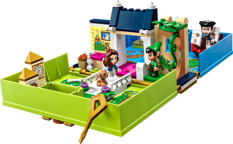 LEGO® │ Disney 43220 Petr Pan a Wendy a jejich pohádková kniha dobrodružství