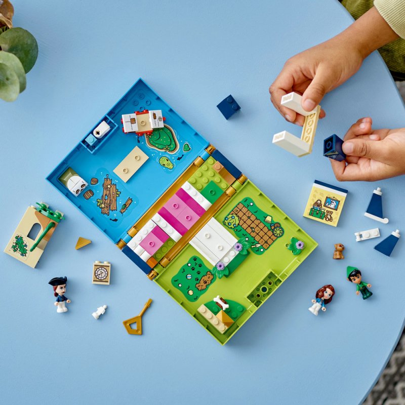 LEGO® │ Disney 43220 Petr Pan a Wendy a jejich pohádková kniha dobrodružství