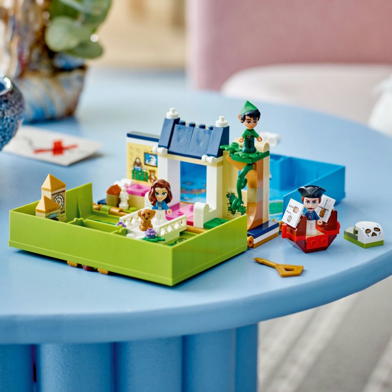LEGO® │ Disney 43220 Petr Pan a Wendy a jejich pohádková kniha dobrodružství