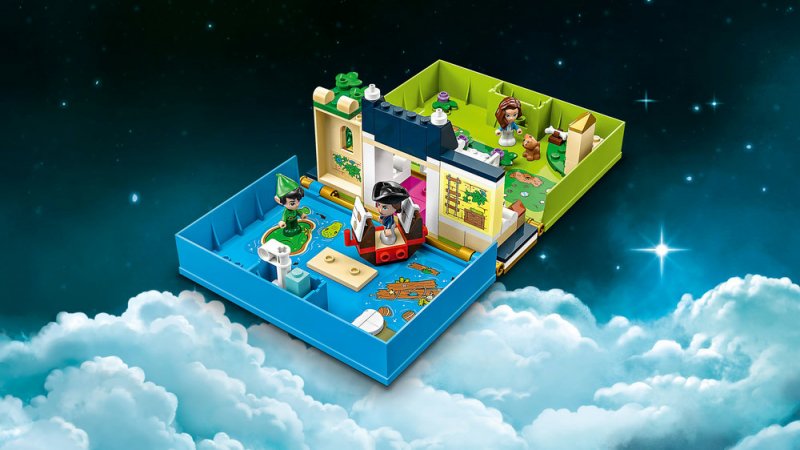 LEGO® │ Disney 43220 Petr Pan a Wendy a jejich pohádková kniha dobrodružství