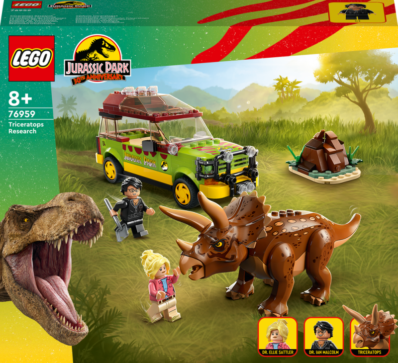 LEGO® Jurassic World™ 76959 Zkoumání triceratopse​