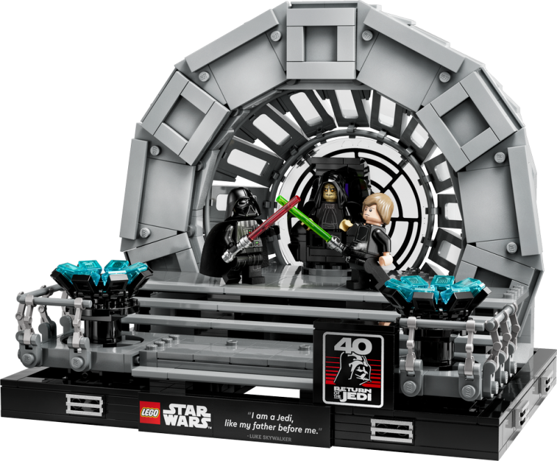 LEGO® Star Wars™ 75352 Císařův trůnní sál – diorama