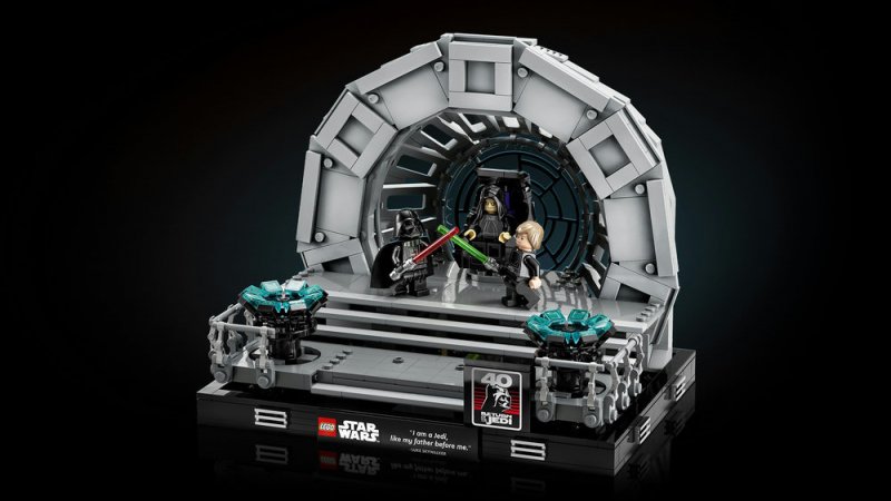 LEGO® Star Wars™ 75352 Císařův trůnní sál – diorama