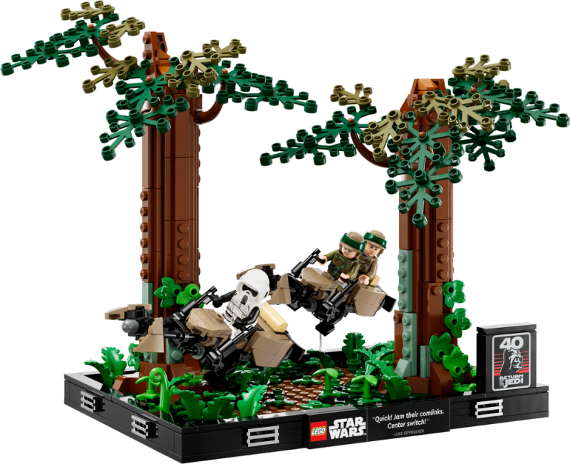 LEGO® Star Wars™ 75353 Honička spídrů na planetě Endor™ – diorama