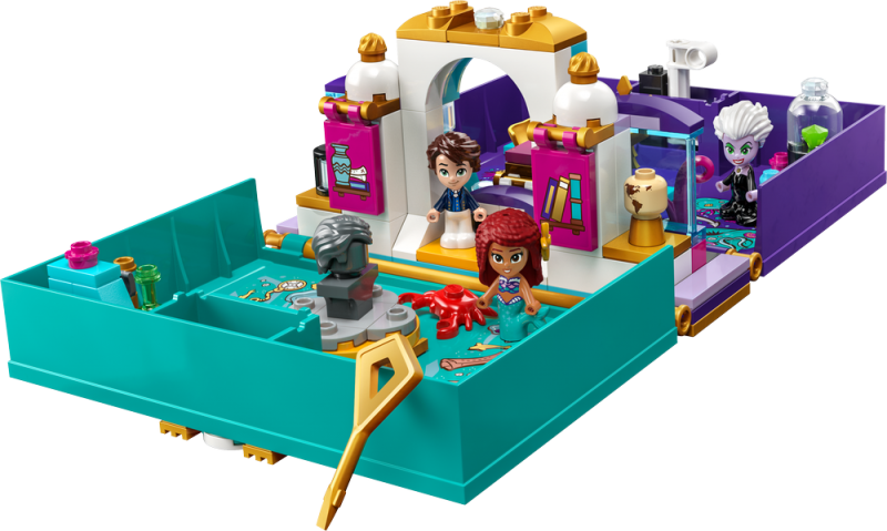 LEGO® │ Disney 43213 Malá mořská víla a její pohádková kniha
