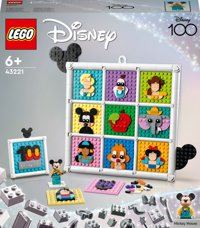 LEGO® I Disney 43221 100 let oblíbených animovaných postav Disney