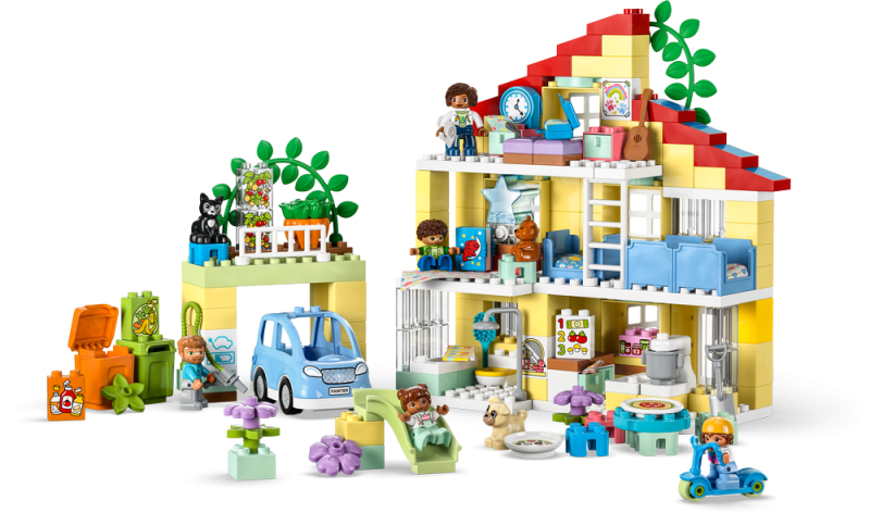 LEGO® DUPLO® 10994 Rodinný dům 3 v 1