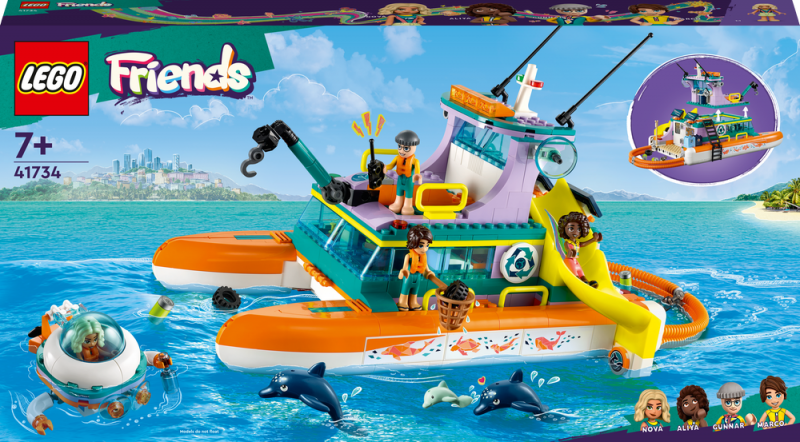 LEGO® Friends 41734 Námořní záchranářská loď