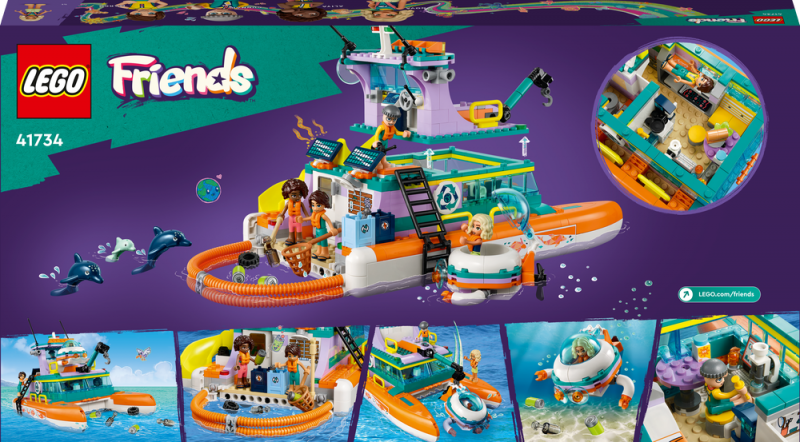 LEGO® Friends 41734 Námořní záchranářská loď