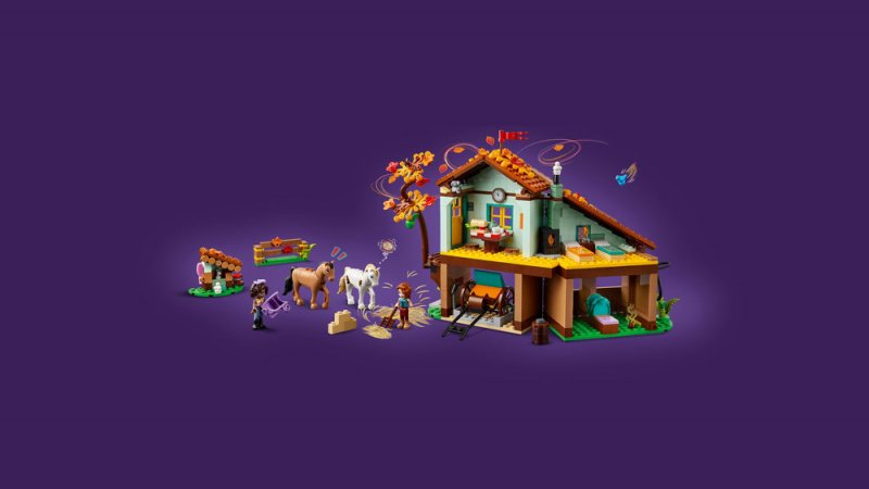 LEGO® Friends 41745 Autumn a její koňská stáj