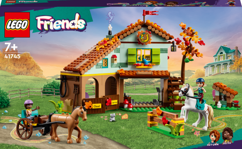 LEGO® Friends 41745 Autumn a její koňská stáj