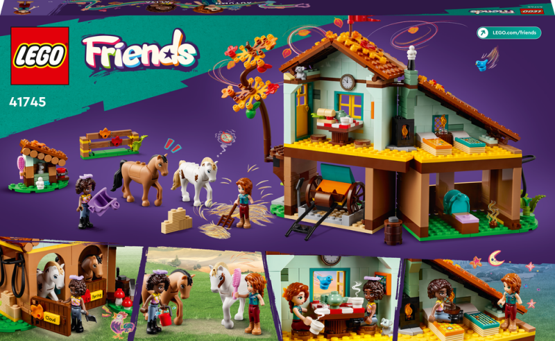 LEGO® Friends 41745 Autumn a její koňská stáj