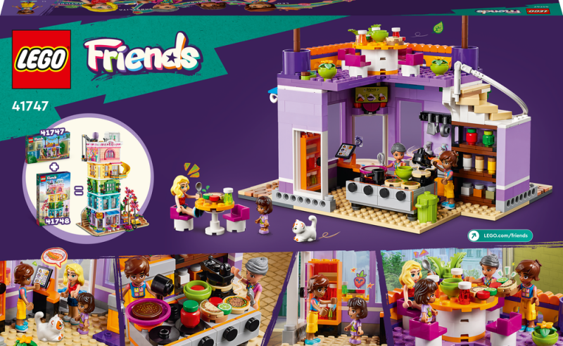 LEGO® Friends 41747 Komunitní kuchyně v městečku Heartlake