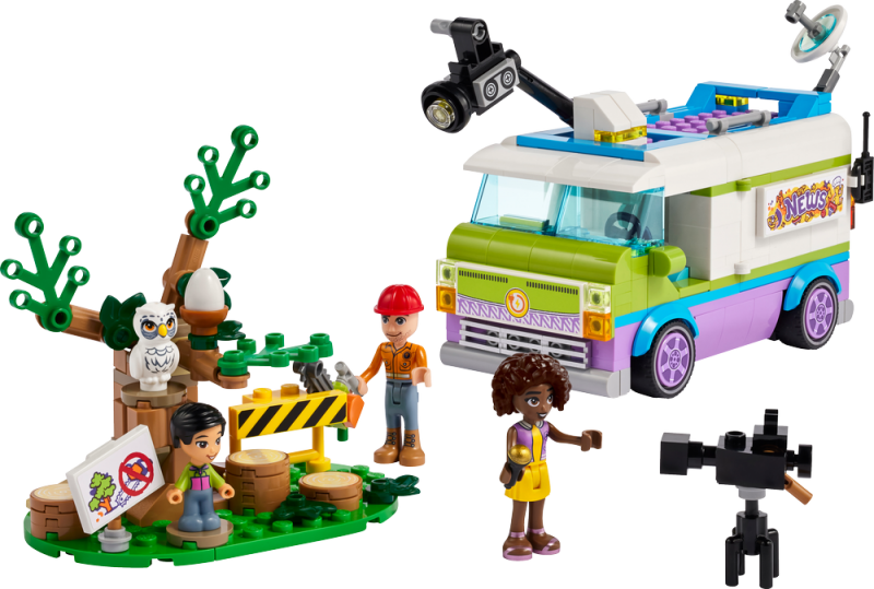 LEGO® Friends 41749 Novinářská dodávka