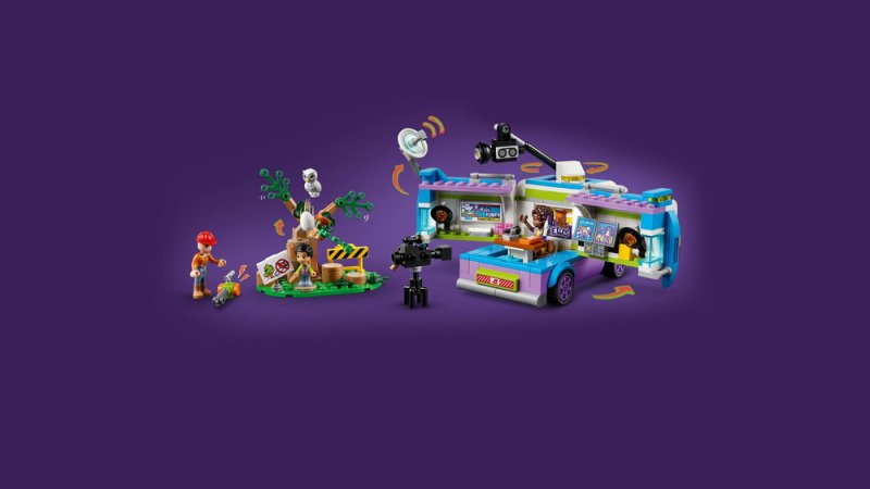 LEGO® Friends 41749 Novinářská dodávka