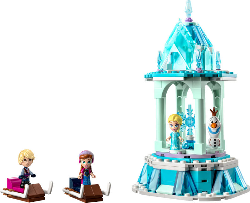 LEGO® │ Disney Princess™ 43218 Kouzelný kolotoč Anny a Elsy