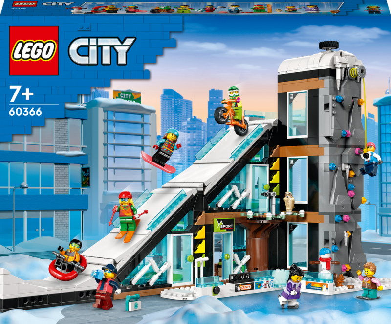 LEGO® City 60366 Lyžařský a lezecký areál