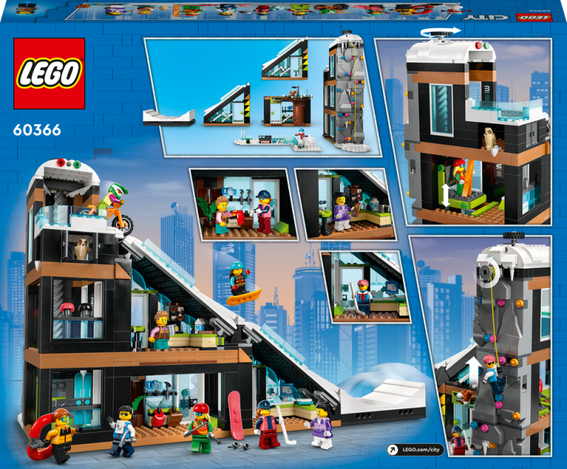 LEGO® City 60366 Lyžařský a lezecký areál