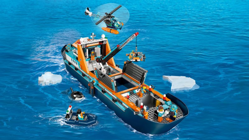 LEGO® City 60368 Arktická průzkumná loď