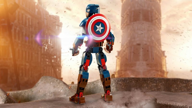 LEGO® Marvel 76258 Sestavitelná figurka: Captain America