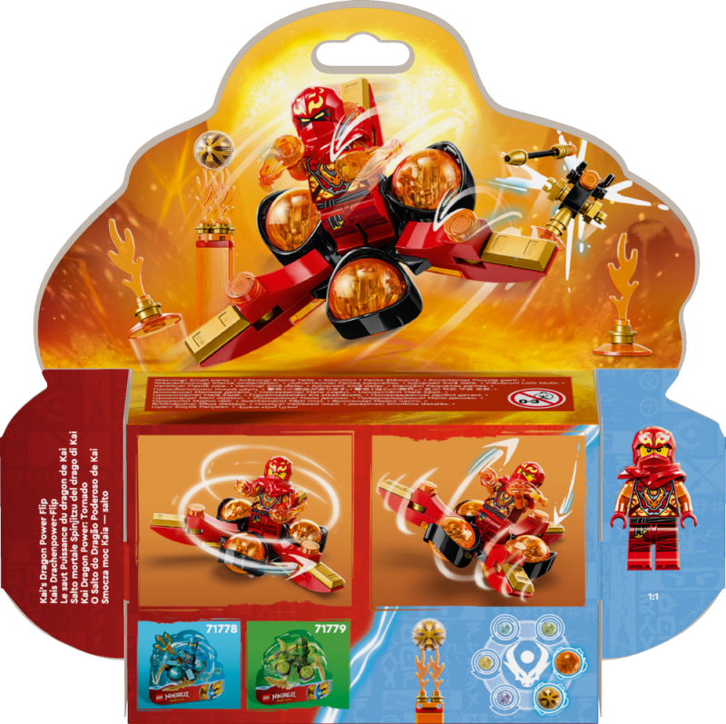 LEGO® NINJAGO® 71777 Kaiův dračí Spinjitzu útok