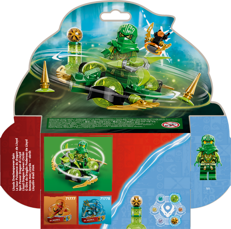 LEGO® NINJAGO® 71779 Lloydův dračí Spinjitzu útok