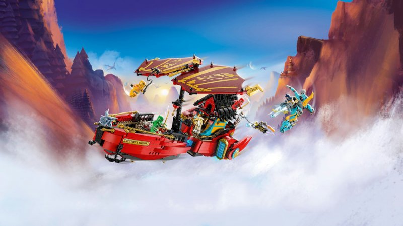 LEGO® NINJAGO® 71797 Odměna osudu – závod s časem