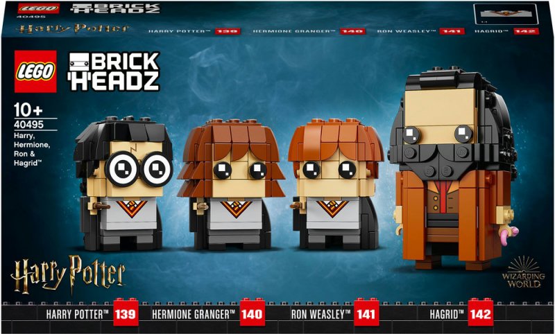 LEGO® BrickHeadz™ 40495 Harry, Hermiona, Ron a Hagrid™