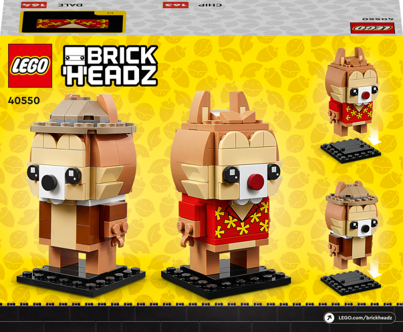 LEGO® BrickHeadz™ │ Disney 40550 Chip a Dale