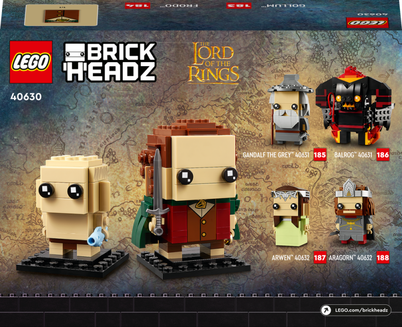 LEGO® BrickHeadz™ 40630 Frodo™ a Glum