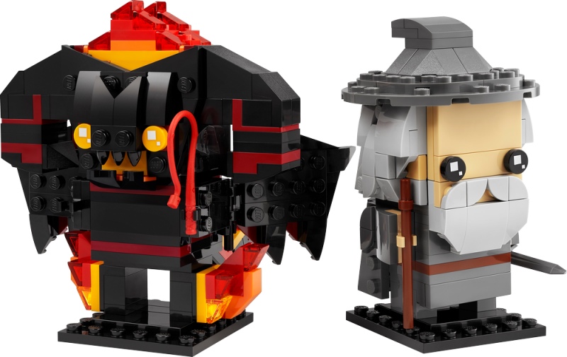 LEGO® BrickHeadz™ 40631 Gandalf Šedý a Balrog™