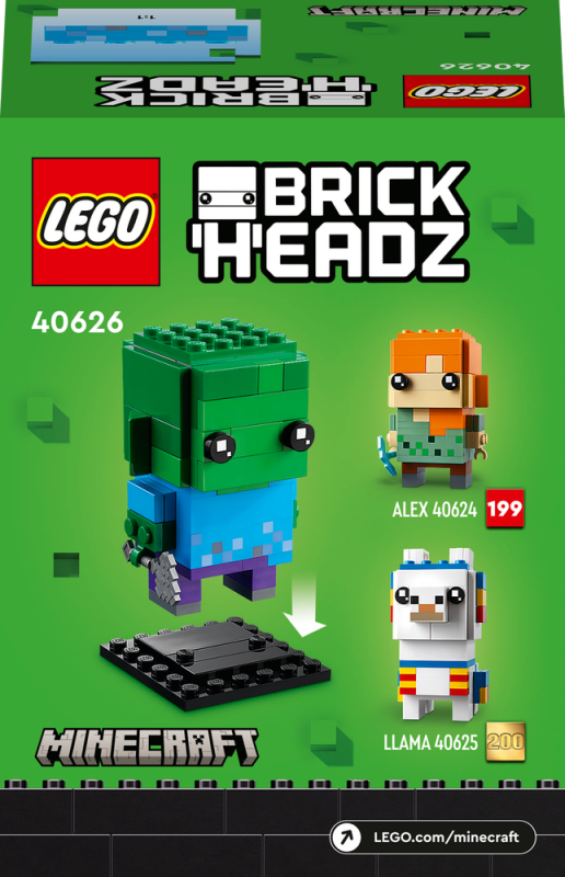 LEGO® BrickHeadz™ 40626 Zombie