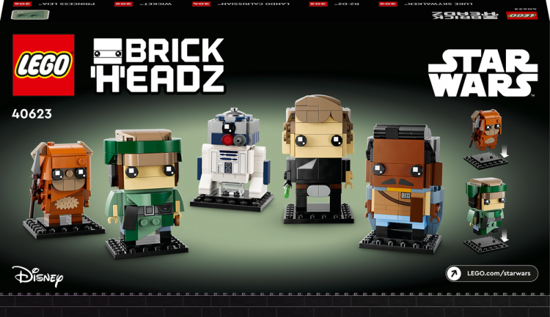 LEGO® BrickHeadz™ Star Wars™ 40623 Hrdinové bitvy o planetu Endor™
