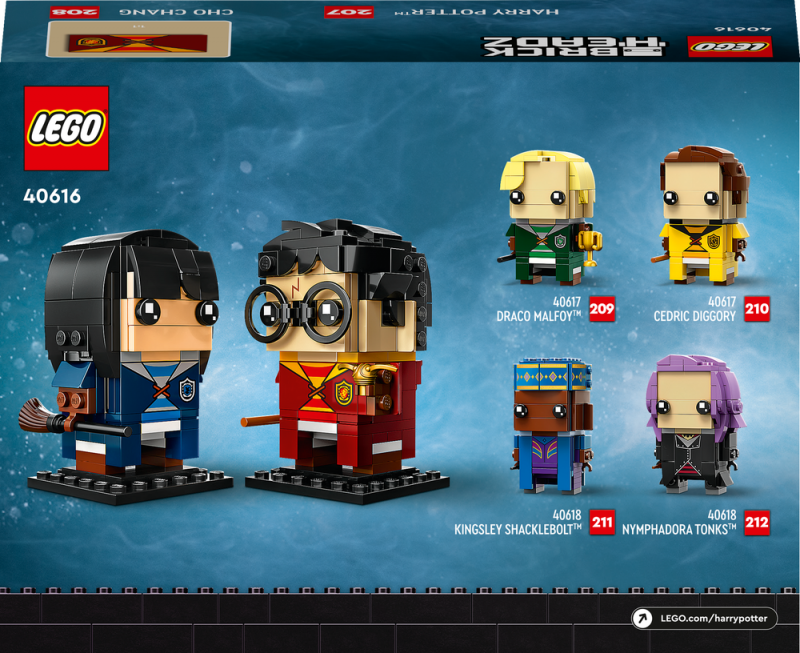 LEGO® BrickHeadz™ Harry Potter™ 40616 Harry Potter™ a Cho Changová