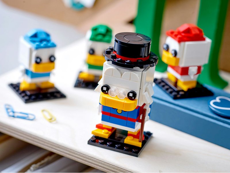 LEGO® BrickHeadz™ │ Disney 40477 Strýček Skrblík, Dulík, Bubík a Kulík