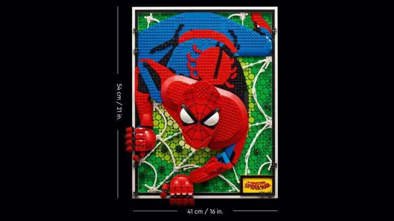 LEGO® Art 31209 Úžasný Spider-Man