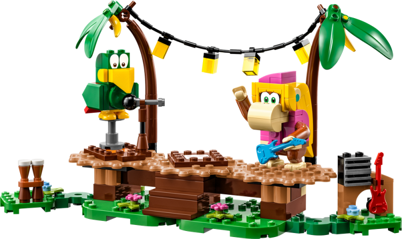 LEGO® Super Mario™ 71421 Dixie Kong a koncert v džungli – rozšiřující set