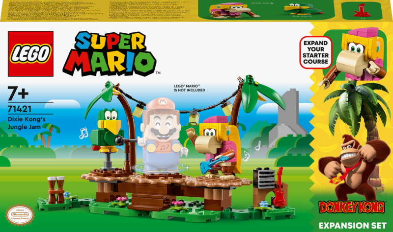 LEGO® Super Mario™ 71421 Dixie Kong a koncert v džungli – rozšiřující set