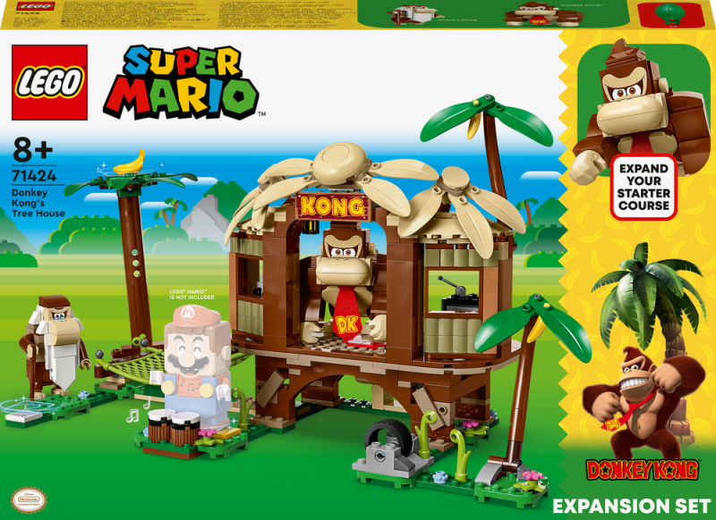 LEGO® Super Mario™ 71424 Donkey Kongův dům na stromě – rozšiřující set