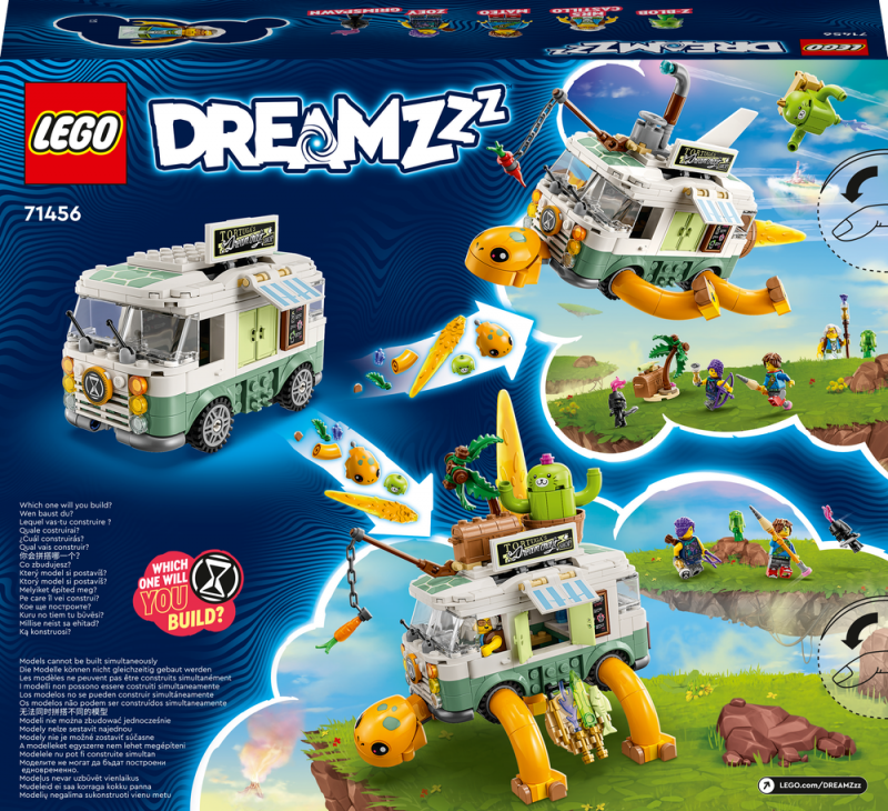 LEGO® DREAMZzz™ 71456 Želví dodávka paní Castillové