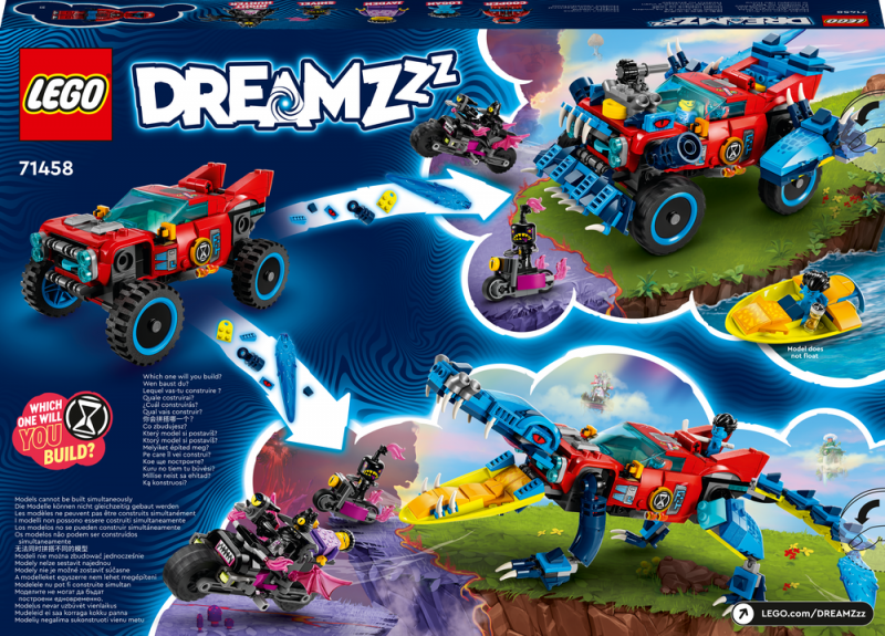 LEGO® DREAMZzz™ 71458 Krokodýlí auto