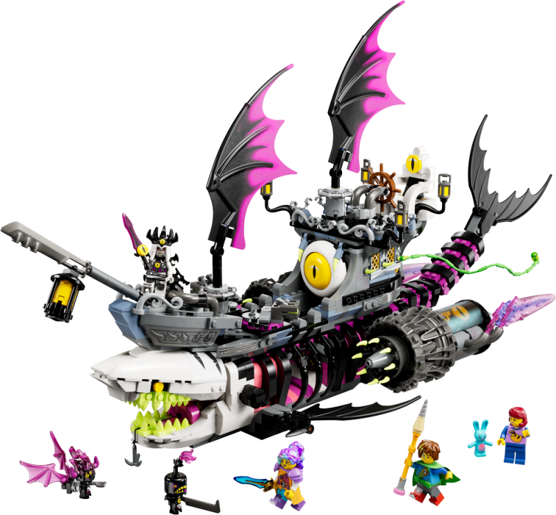 LEGO® DREAMZzz™ 71469 Žraločkoloď z nočních můr