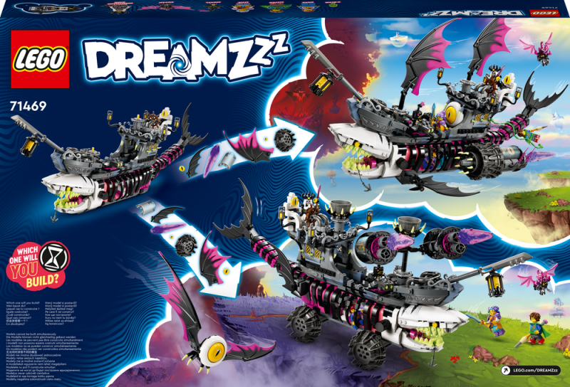 LEGO® DREAMZzz™ 71469 Žraločkoloď z nočních můr